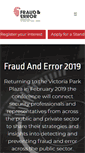 Mobile Screenshot of fraudanderror.co.uk